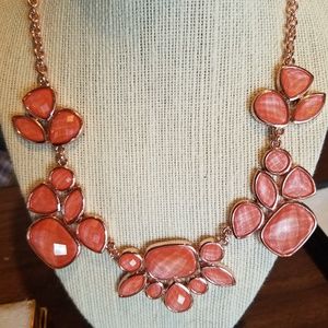 Rose gold necklace